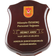 Ahşap Plaket