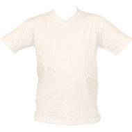 Tüp Kesim V Yaka Pamuklu Tişört