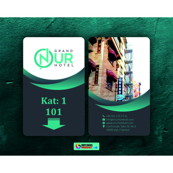 Energy Saver Kartı – Otel Oda Kartı - Otelinizin Enerji Dostu Kimliği