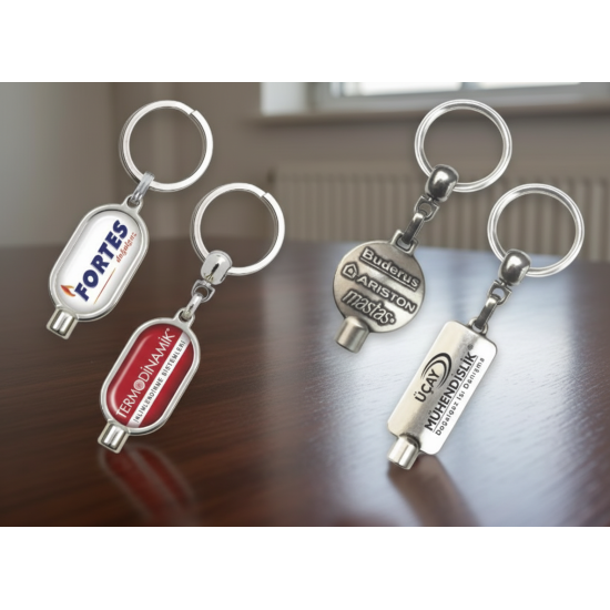 Purjör Petek Hava Alma Anahtarlığı – Promosyon Metal Anahtarlık