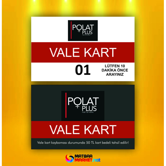 Vale Kartı & Otopark Kartı