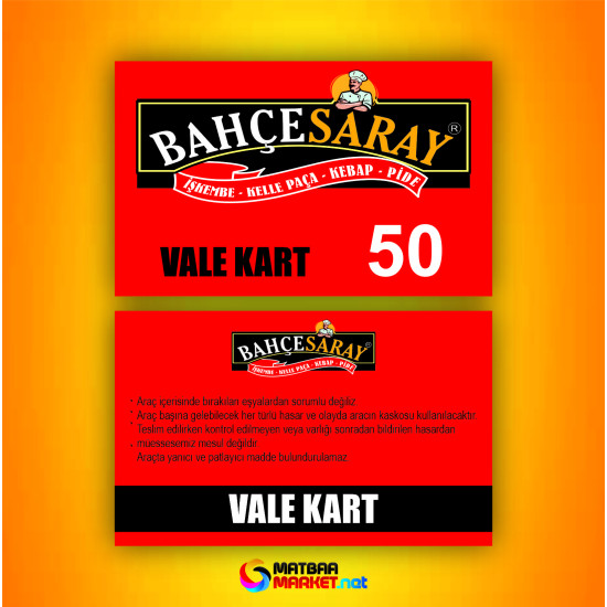 Vale Kartı & Otopark Kartı