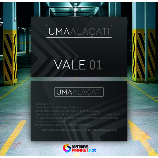 Vale Kartı & Otopark Kartı