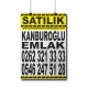 50x70 cm EMLAKÇI SATILIK-KİRALIK AFİŞLERİ